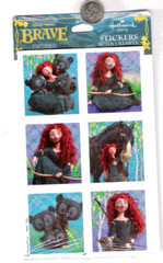 Merida and her Horse Angus from the Disney movie BRAVE – 4 sheets – Free Ship