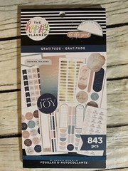 Happy Planner Sticker book-GRATITUDE SPV130-103 823 Pcs NEW