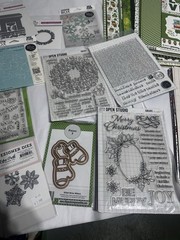 ⭐️300pc Scrapbook Paper Lot MFT My Favorite Things Stamps Dies Christmas St Pat