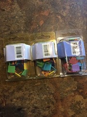 New!2 JoAnn Scrap Bright XL Square Brads/1 Pack JoAnn Craft Bright XL Square Bra