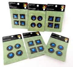 Imaginisce Lot of 6 packs Gem Embellishments Rock the Kasbah Trade Winds 24 pcs