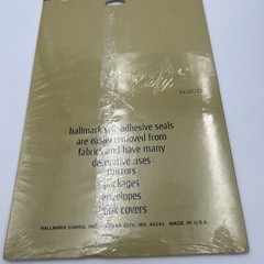 Vintage Hallmark Emergency Vehicles Self Adhesive Seals 4 Sheets Fire Truck