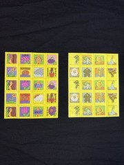 Vintage 80’s Standard Publishing STICK-N-FLICKER 2x Sticker Sheets Rare