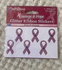 Scrapbooking Stickers St. Patrick’s Day Breast Cancer Awareness Happy Lot