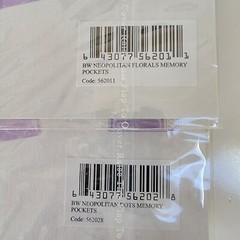 K & Co. ~2 packs ~Brenda Walton~ Memory Pockets~ NEOPOLITAN~ Scrapbooking~ NEW