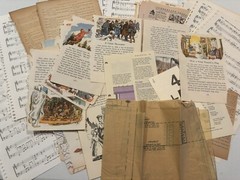 Vintage Ephemera Lot 100+ Junk Journal Paper Scrapbooking Crafting Book Pages