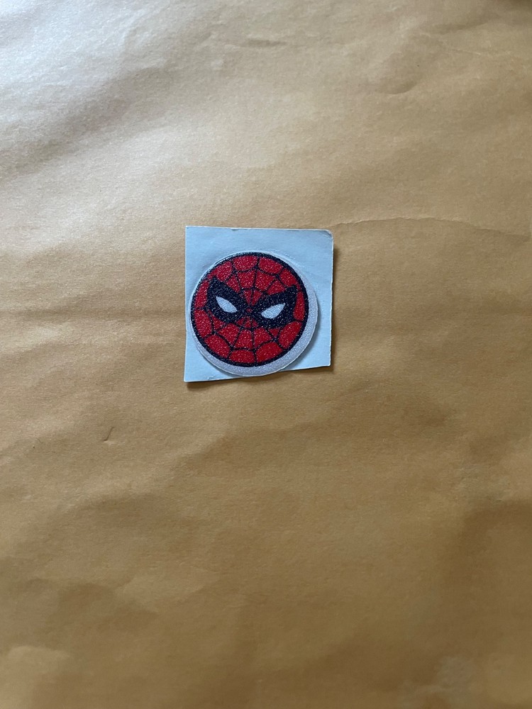 Vintage 1980s Puffy Spider-Man Sticker