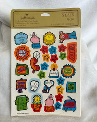New Sealed Vintage 1979 Hallmark All Occasion Calendar Reminder Stickers