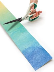 Teacher Created Resources Watercolor 1 Count (Pack of 1), Green/Blue/Red