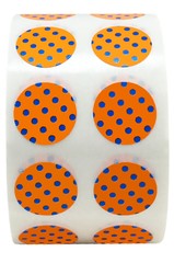 Circle Polka Dot Stickers | 0.5″ Inch Round | 1,000 Pack | Pick One Color