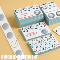 1000 Pieces 1 inch Round Scratch Off Stickers – DIY Stickers for …