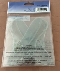 EK SUCCESS DISNEY PRINCESS CINDERELLA GLASS SLIPPER DIMENSIONAL STICKERS New