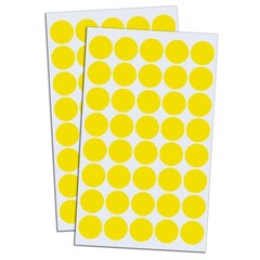 Yellow 3/4″ Round Dot Stickers, 2000 Pack Circle Labels for Organizing & Labe…