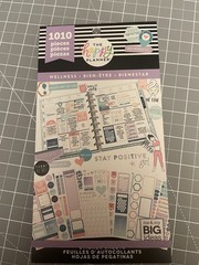 Happy Planner Me & My Big Ideas Sticker Book Lot Of 2 Neon Lights, Wellness
