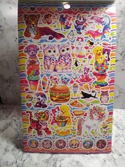 🌈Lisa Frank Sticker 3 Books Of 5 Sticker Sheets 600 Stickers Bendon New Booklet