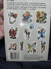 Disney’s SPORT GOOFY Sticker Saver Sticker Album & Stickers VTG. 1984 NEW SEALED