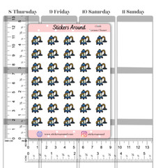 Vacuum Cleaner Icon Planner, Cleaning Chores Sticker, Calendar & Journal Sticker