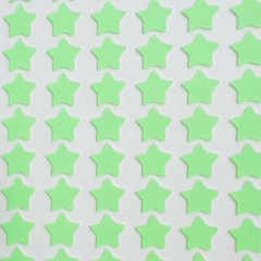 Green Glow in the Dark Star Stickers! – Choose a Size!