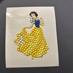 New! Snow White STICKER Princess Diamond Art Decor Scrapbooking Disney