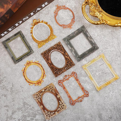 180Pcs Scrapbook Frames,Frame Stickers for Junk Journal,Pasteable Vintage Scrapb