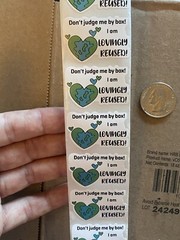 Recycle Packaging Stickers Lovingly Recycled Packaging Labels 500 Stickers US ♻️