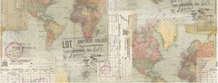 Idea-Ology Collage Paper 6X6yds Travel