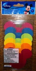 Disney Colorful Mickey Mouse Head Ears Journaling Icon Card Making Scrapbook