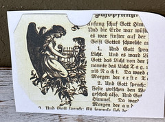6Pc Vtg Ephemera Pack For Scrapbook Junk Journal Mixed Media Card Toppers Crafts