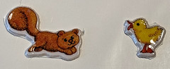 Vintage 1983 Cabbage Patch Kids Puffy Sticker Lot of 11 OAA, Inc.