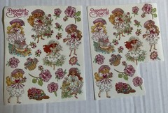 Peppermint Rose Vintage Stickers