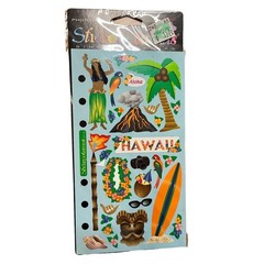Vtg Lot 2 Stickopotamus Stickers Hawaii Tropical Outdoor Accessories Binder New