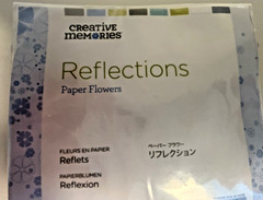 Creative Memories «Reflections» Lot of Paper Ribbon and Paper Flowers – NIP