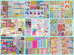 1699+ Lot of Scrapbooking Stickers Assorted Brands Mixed Themed Card Making DIY