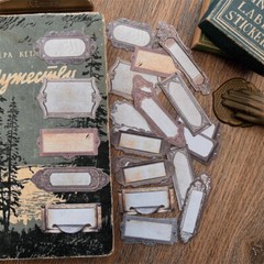 26Pcs Retro DIY Scrapbooking Stationery Paper Tags Set Decor Scrapbooking Paper