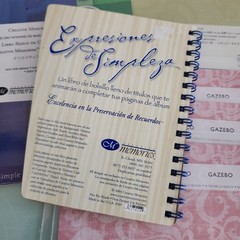 Creative Memories Photo Mat, Journaling, Stickers with Expressions & Basics Book