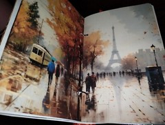 Fall Autumn Cities Junk Journal Scrapbook USA Seller