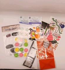 NEW Lot of 7 Scrapbook Craft Embellishment Sticko Creative Imagination Sandylion