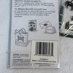 Lot 2 The Card Connection Charming Thoughts WESTERN THEME Metal Embellishments