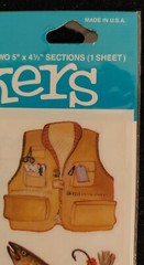 NEW – Frances Meyer 26 Stickers Fishing Fun Lignin and Acid Free Made in U.S.A.