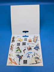 Avatar The Last Airbender Sticker Book 120 Stickers 6 Pages 20 Each All The Same