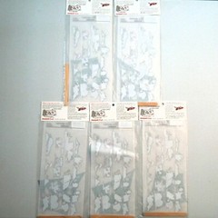Rub-On Transfers & Template Mini Magic Memories Chartpak Crafts Lot of 5 MMM105