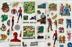 Cartoon Sticker Lot set of 100 Stickers – Lot