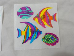 Sandylion Stickers ~ Fish / Sea Life ~ Two Collectible Squares