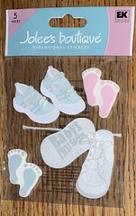 RARE! Jolees Baby’s 1st Steps Shoes Footprints Boy Or Girl Toddler Infant First