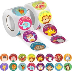 1000 PCS Teacher Stickers for Kids – 16 Specialized Designs for Teachers & Eleme