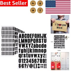Self-Adhesive Fade Resistant Door Window Address Sign