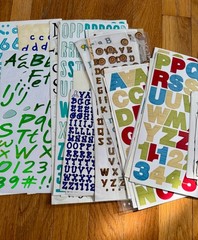 Lot of Scrapbooking Paper, Stickers, Die Cuts, Junk Journaling, Crafts, Origami