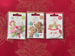 #D114 – CHRISTMAS DOODLEBUG DOODLE-POPS 3D STICKERS – SOOO CUTE