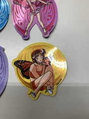 Vintage Stickers Fairy Prism Vending Machine Sticker Dykom 2000 Lot Of 6