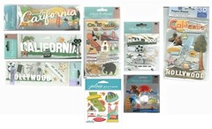 CALIFORNIA State Hollywood Movies Sunny Jolee’s Title Stickers U PICK